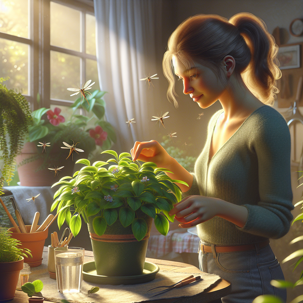 Як позбутися мошки на вазонах в домашніх умовах?